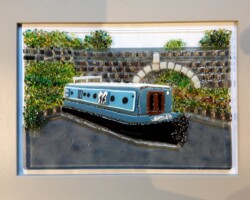 narrow boat Commission from a customer’s photograph Commission from a customer’s photograph
