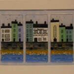 Fused glass cornish village Fused glass cornish village